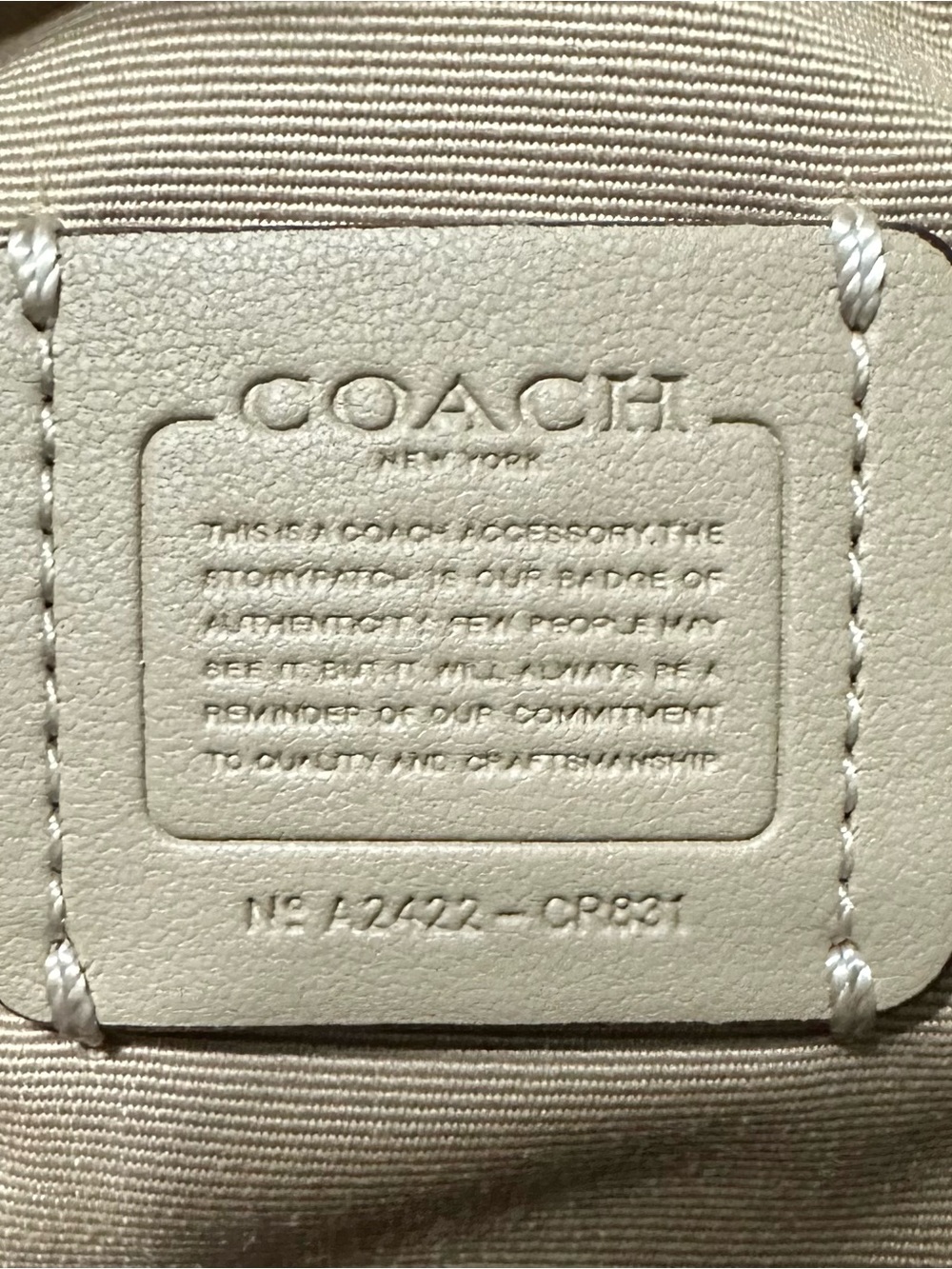 Coach Coated Canvas Nolita Barrel Bag With Creature Print CR831 Chalk Multi - Picture 4 of 9